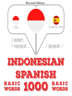 cover image of 1000 kata-kata penting di Spanyol